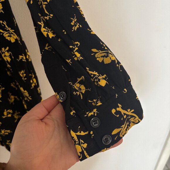 Ganni Floral Print Mini Dress NEW - Picture 5 of 8